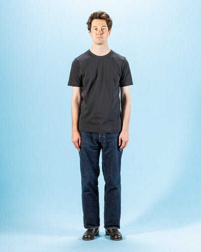 Merz b. Schwanen 214 Classic Fit Loopwheeled 7.2 oz tee - Charcoal - Standard & Strange
