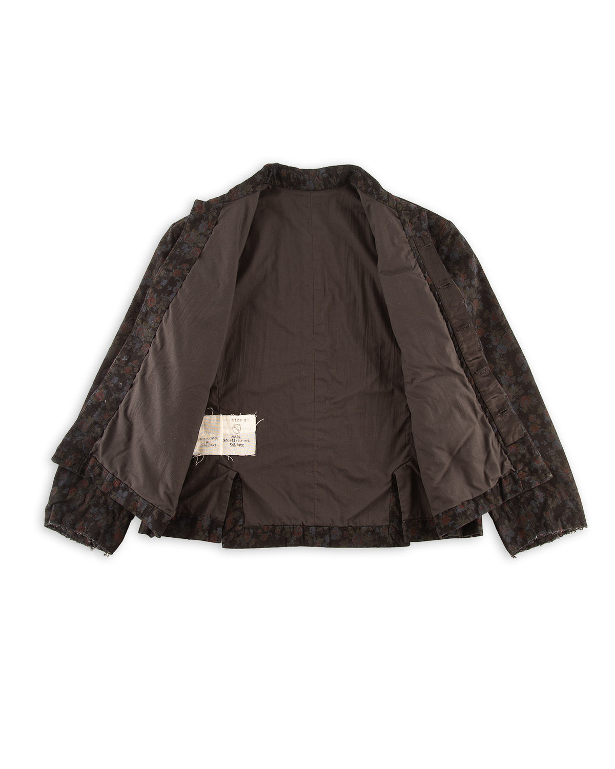 Monad London Moore Hunting Jacket - Overdyed Black Corduroy - Standard & Strange