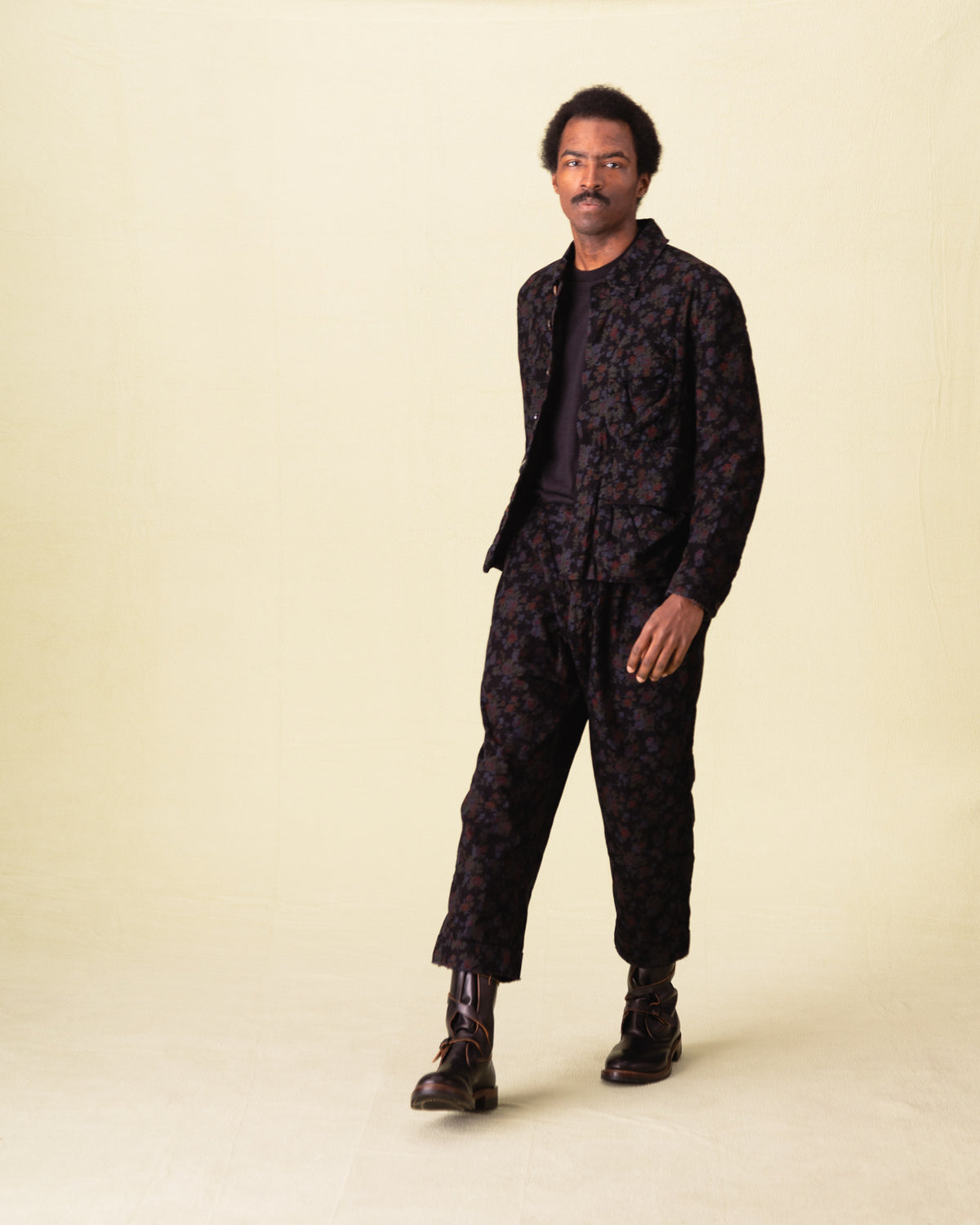 Monad London Moore Hunting Jacket - Overdyed Black Corduroy - Standard & Strange