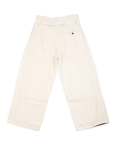 Monad London Udoma Pant - Natural Handwoven Nigerian Cotton - Standard & Strange
