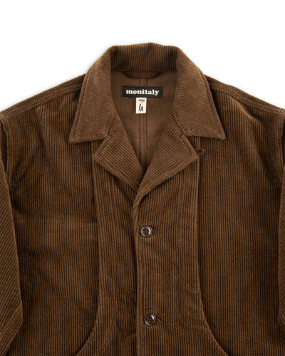 Monitaly Harvester Jacket - Brown 8-Wale Corduroy - Standard & Strange