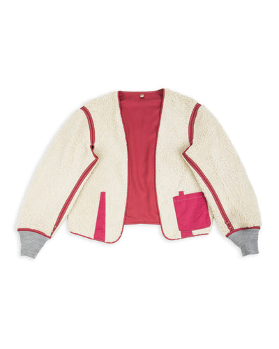 MotivMfg Mod. Deacon Flight Liner Jacket - Smog Lightweight Fleece - Standard & Strange