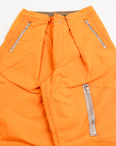 MotivMfg Norweger Flight Trousers - Lava Halley Stevenson "Military Finish" Waxed Cotton - Standard & Strange