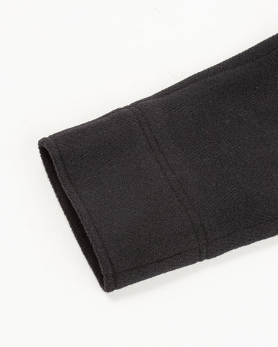 MotivMfg Platica Peacoat - Black Mallelieus Vintage Velour Overcoating - Standard & Strange