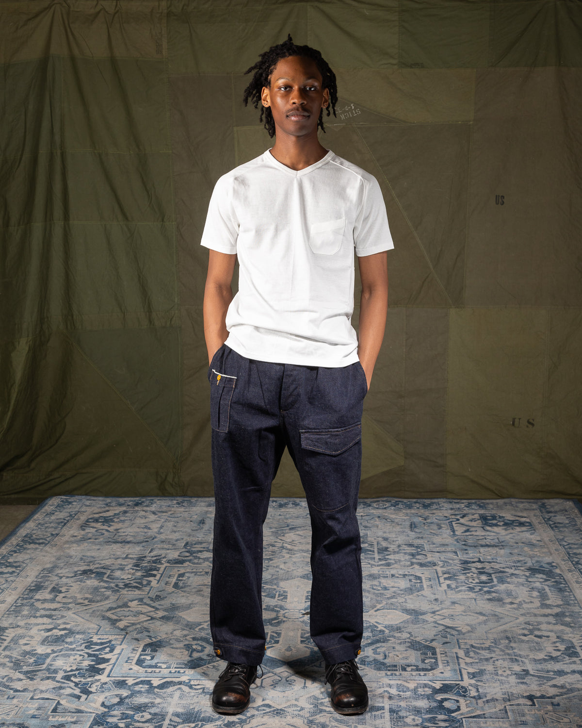 Nigel Cabourn 3-Pack Tee - Off White - Standard & Strange