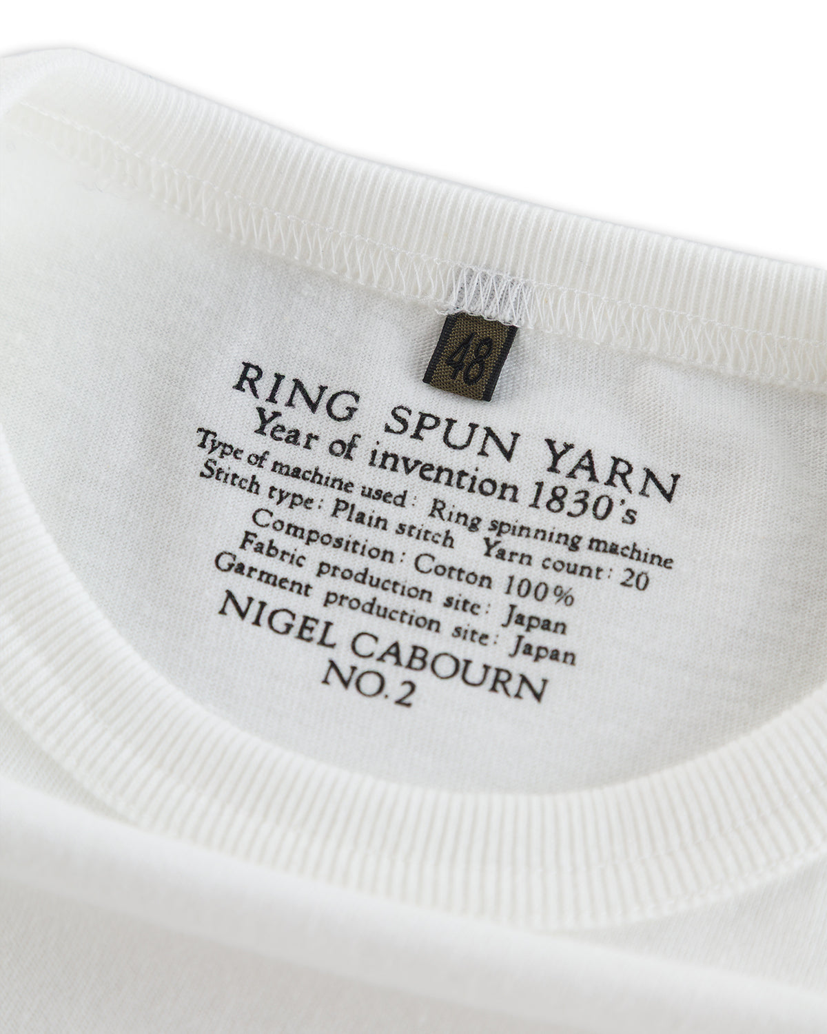 Nigel Cabourn 3-Pack Tee - Off White - Standard & Strange