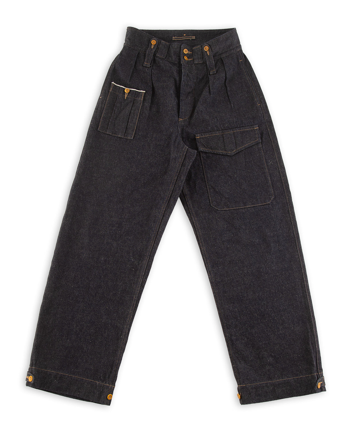 Nigel Cabourn British Army Pant Loose Denim - Indigo - Standard & Strange