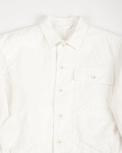 Nigel Cabourn French Work Jacket - Off-White Hemp Canvas - Standard & Strange