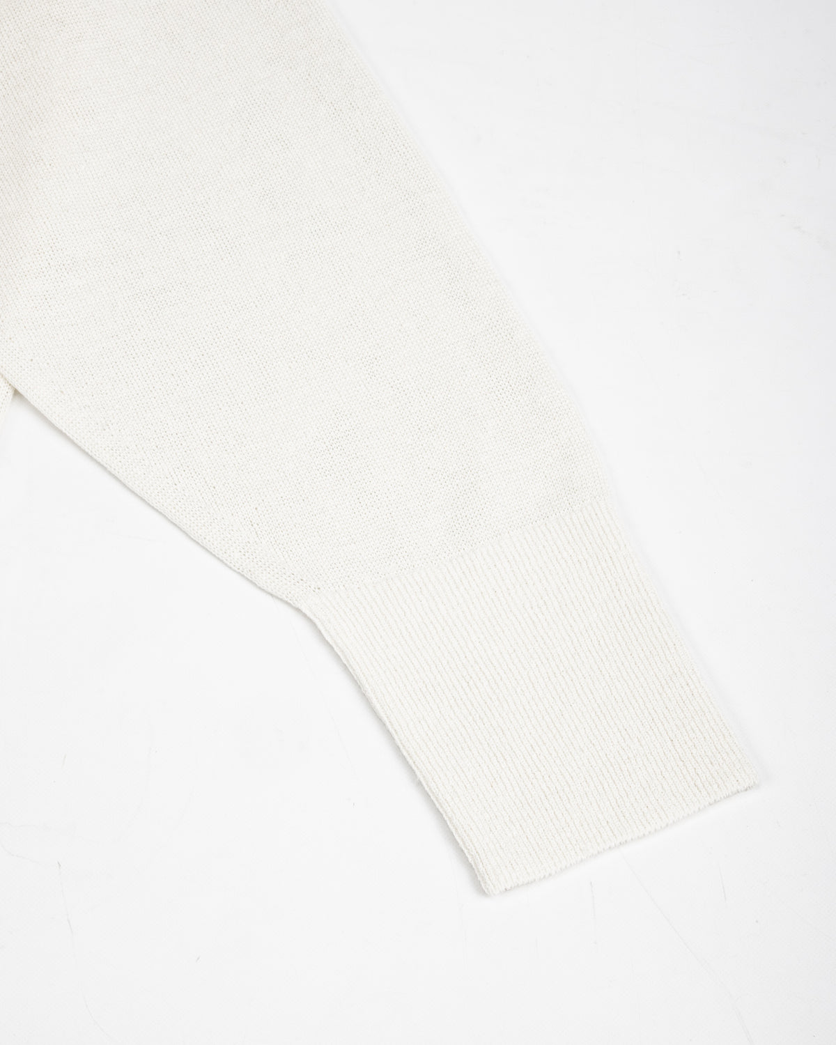 Olde H & Daughter Jyarijyari Silk Crew Pullover - Ecru - Standard & Strange