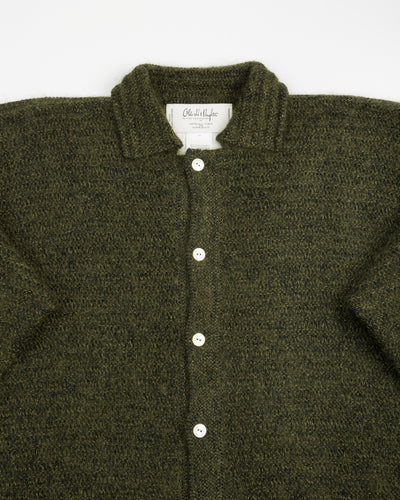 Olde H & Daughter Silk Mohair Wrap Stitches L/S Shirt - Dark Forest 10 - Standard & Strange