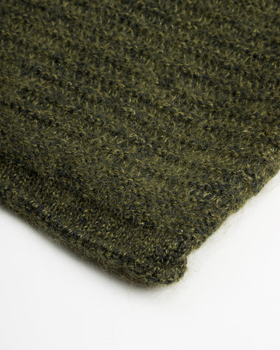 Olde H & Daughter Silk Mohair Wrap Stitches L/S Shirt - Dark Forest 10 - Standard & Strange
