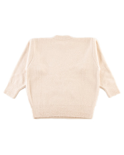 Olde H & Daughter Silk Shaggy Dog Pullover - Butter - Standard & Strange