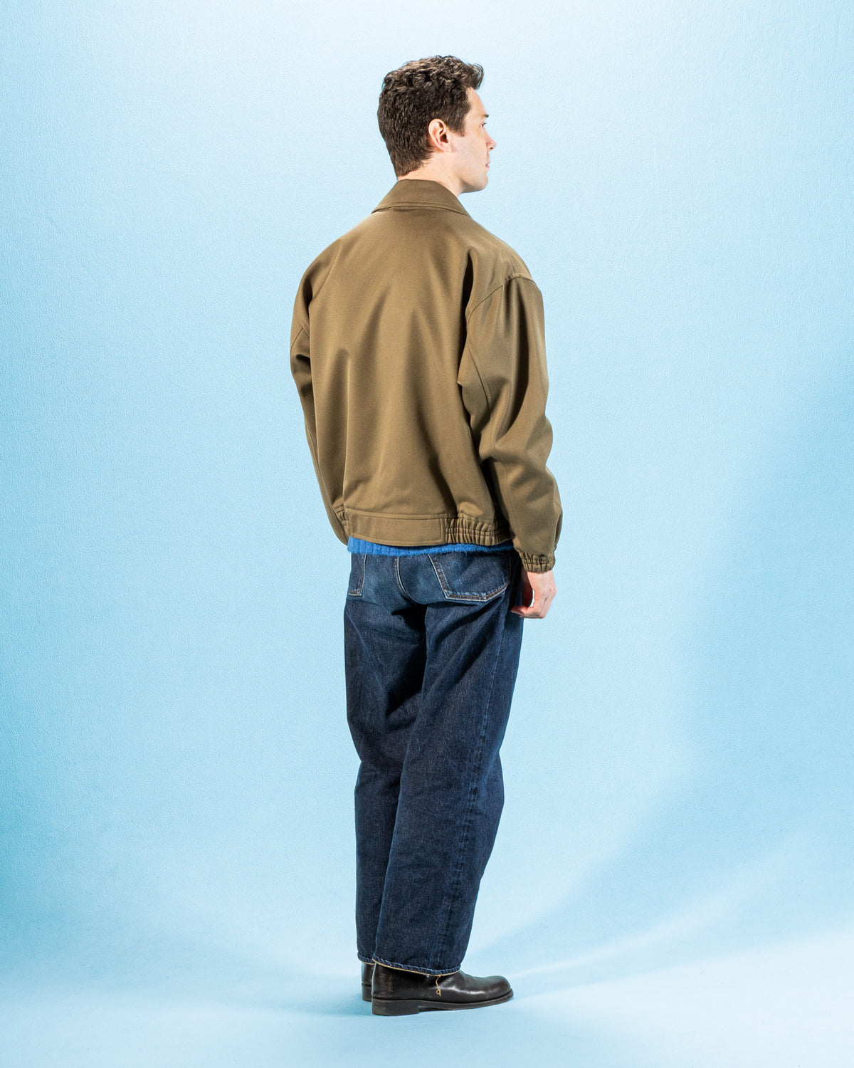 Monitaly CWE Blouson - Mustard Italian Gabardine - Standard & Strange