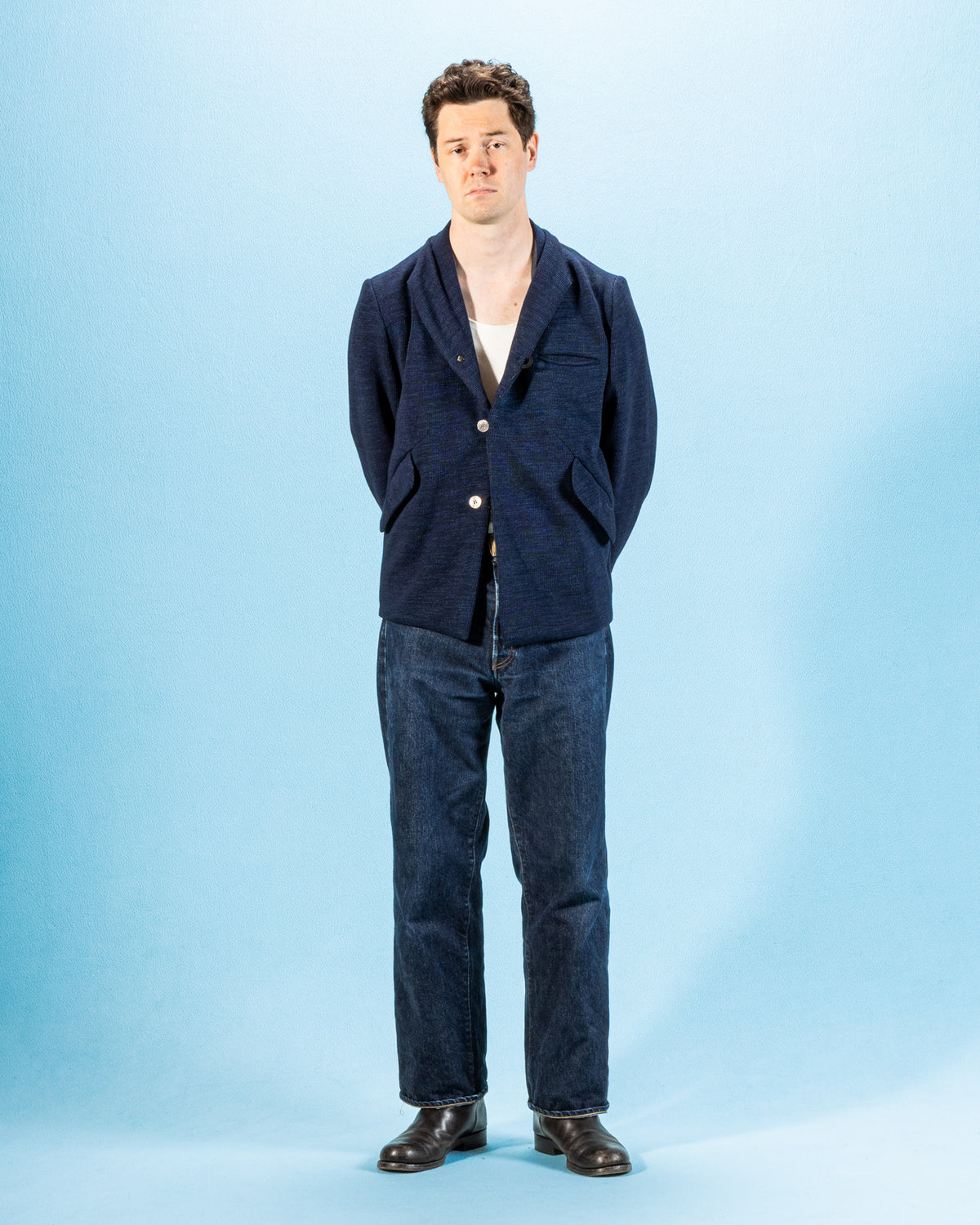 MATiAS Anacapa 1925 Blazer - Aspa Indigo 11.5oz Cotton - Standard & Strange