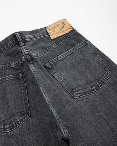 OrSlow 105 Standard Fit Denim - 90's Black Denim Stone - Standard & Strange
