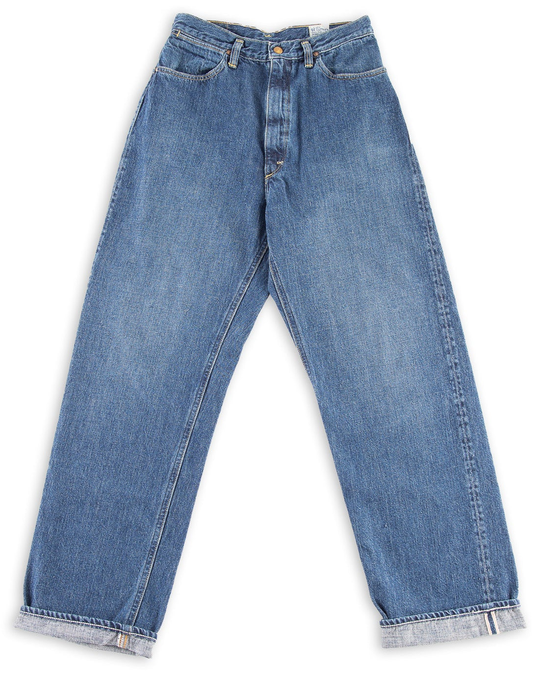 OrSlow Jasmin High Waist Original Selvedge Denim Pants - Denim Used - Standard & Strange