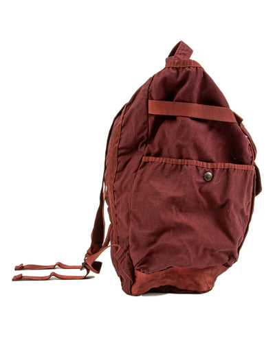 PORTER - Yoshida & Co Crag 2Way Rucksack - Maroon - Standard & Strange