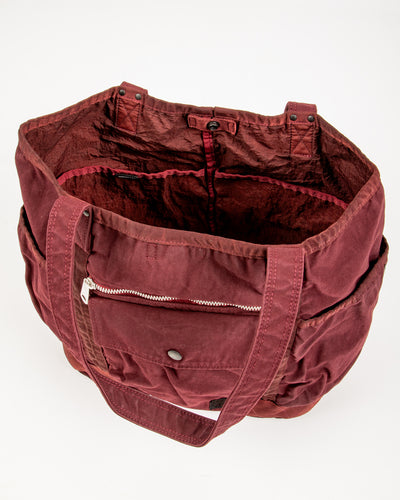 PORTER - Yoshida & Co Crag Tote Bag - Maroon - Standard & Strange