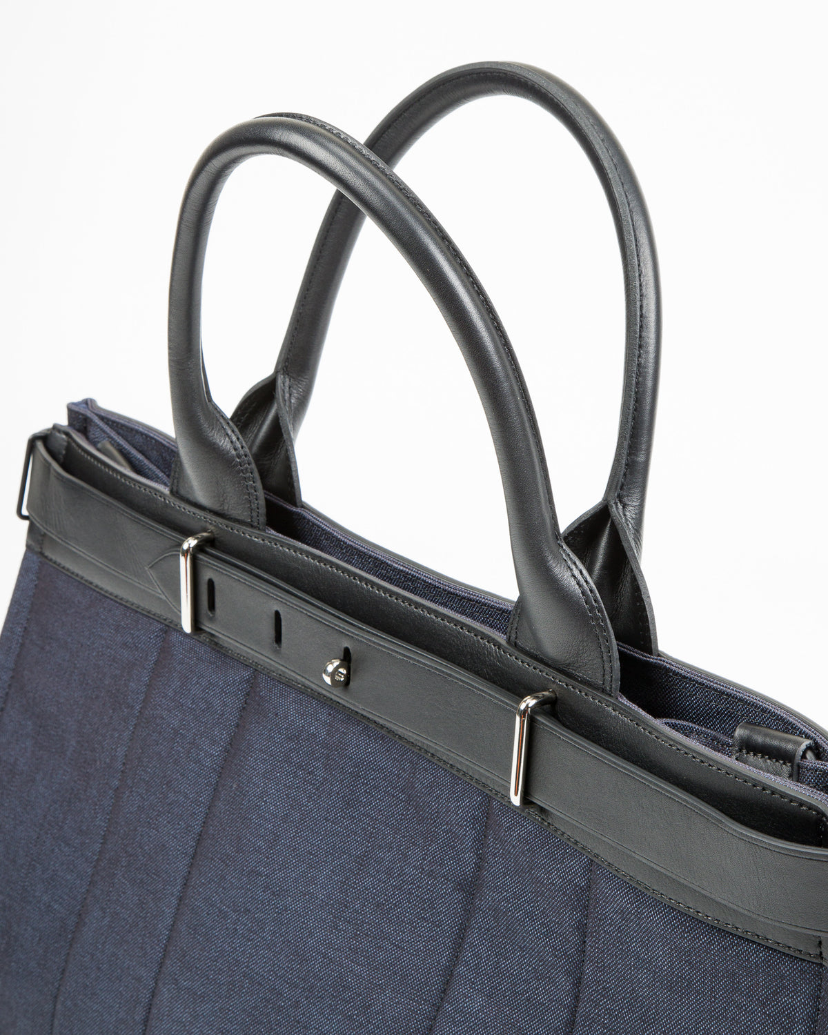 PORTER - Yoshida & Co Fork 2Way Tote Bag (L) - Navy - Standard & Strange