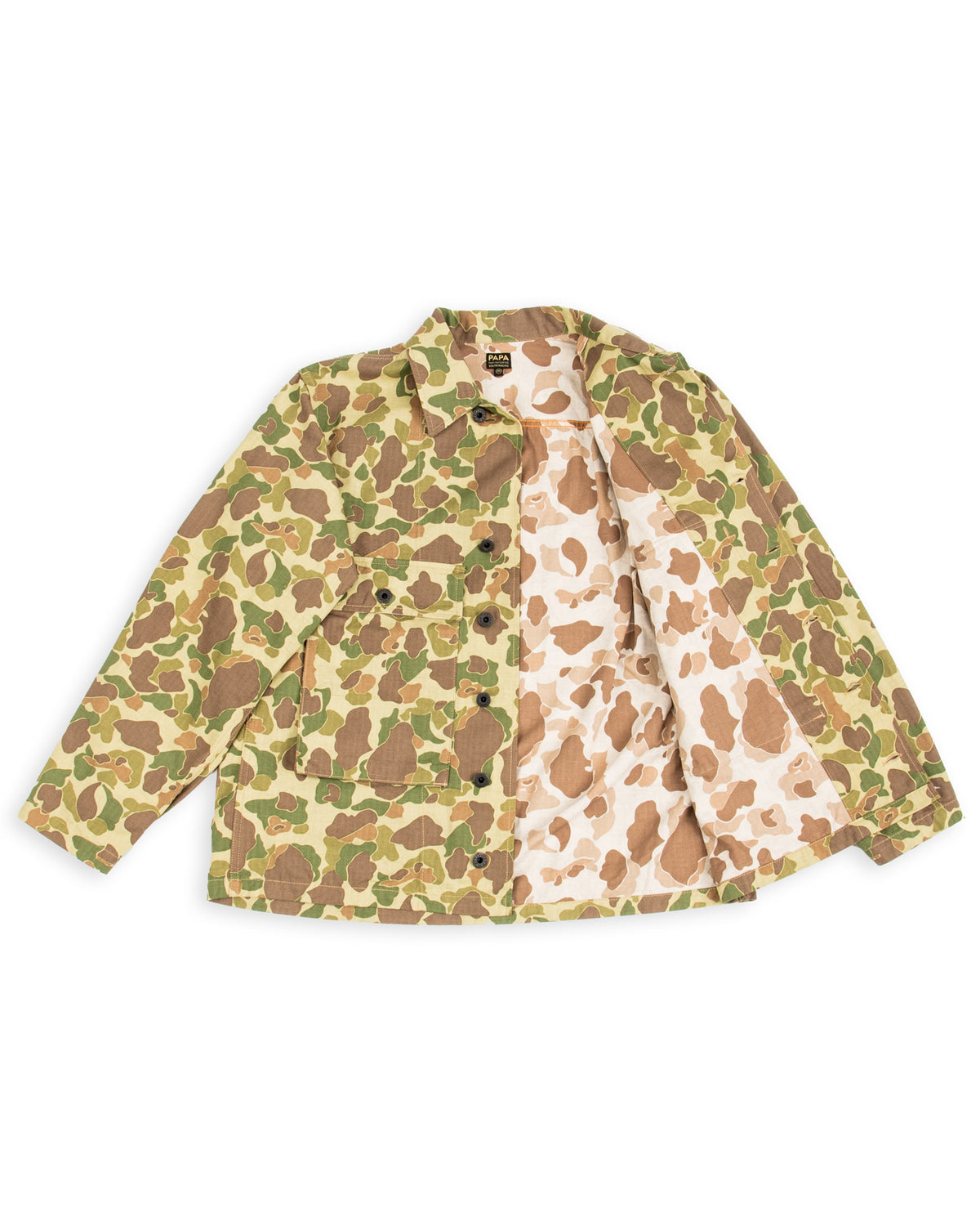 Papa Nui Beach Combat Jacket - Frog Green - Standard & Strange