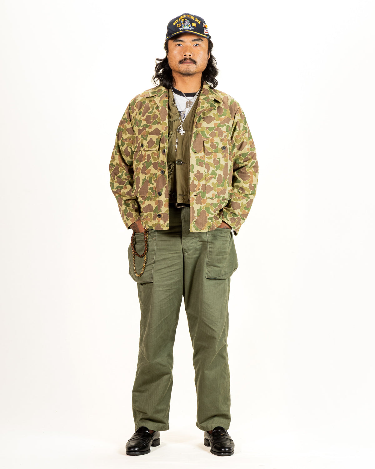 Papa Nui Beach Combat Jacket - Frog Green - Standard & Strange