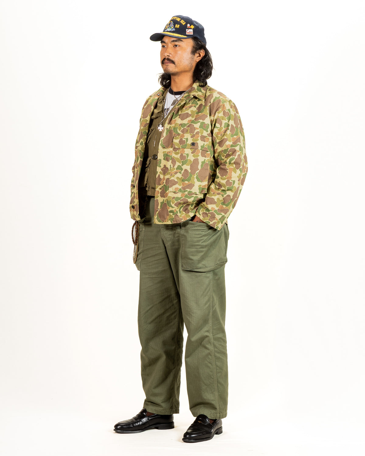 Papa Nui Beach Combat Jacket - Frog Green - Standard & Strange