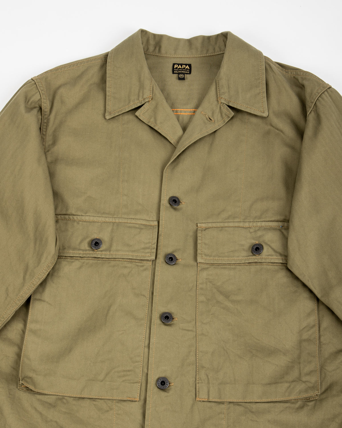 Papa Nui Beach Combat Jacket - Olive Drab - Standard & Strange