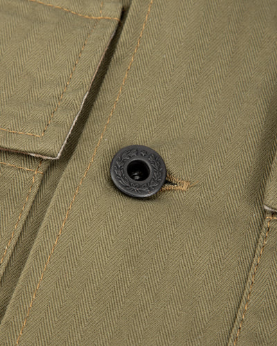 Papa Nui Beach Combat Jacket - Olive Drab - Standard & Strange