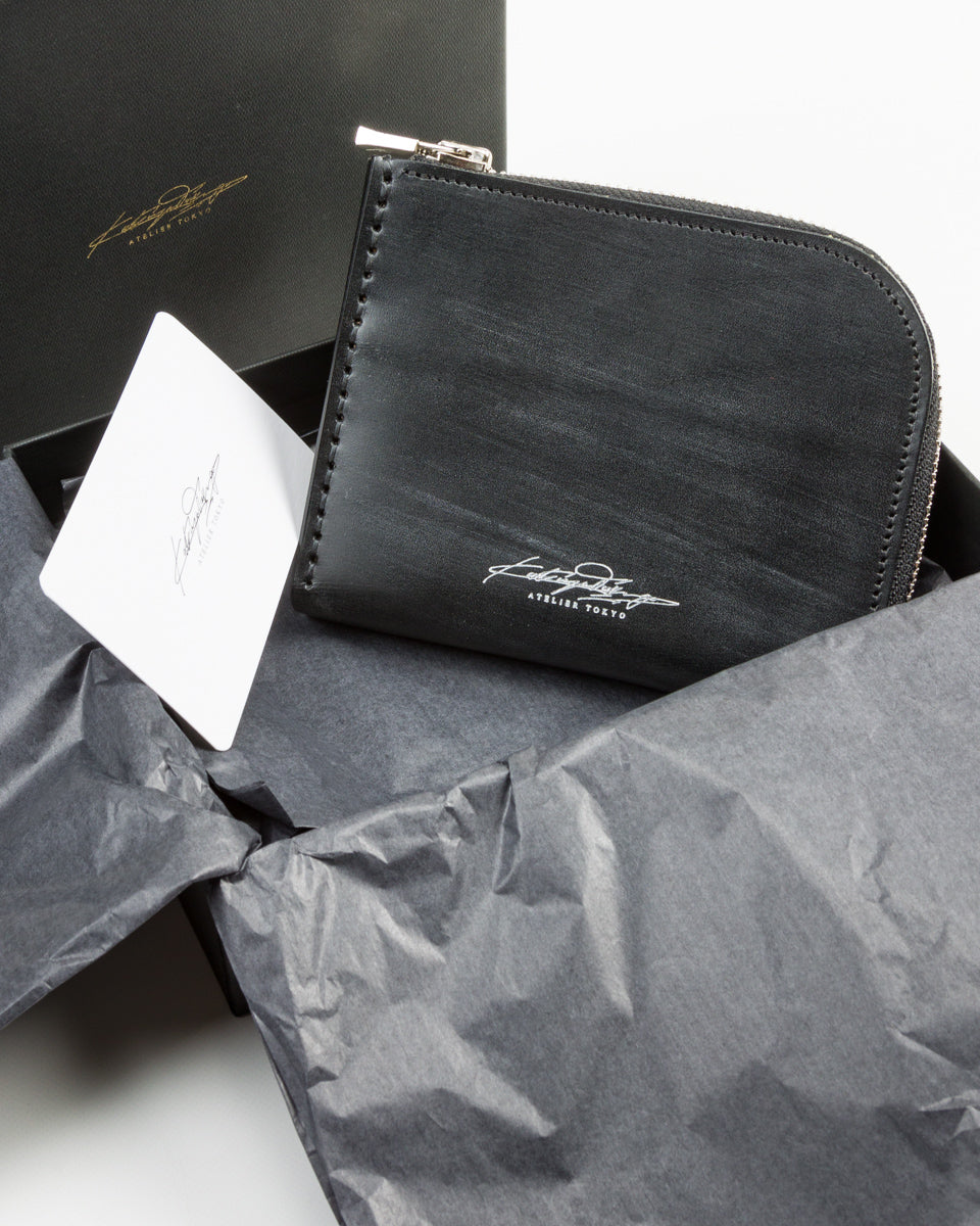 Rolling Dub Trio L Multi Wallet - Black Bridle - Standard & Strange