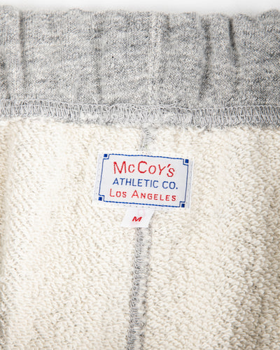 The Real McCoy's 9 oz Loopwheel Sweat Shorts - Gray - Standard & Strange