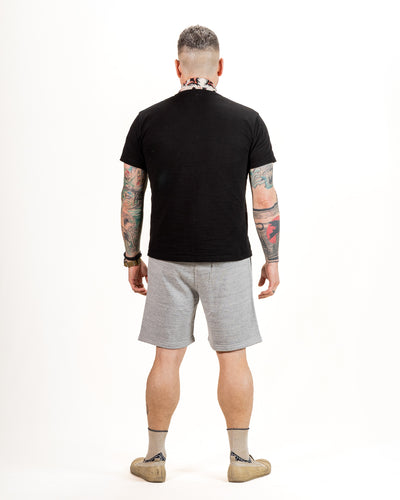 The Real McCoy's 9 oz Loopwheel Sweat Shorts - Gray - Standard & Strange