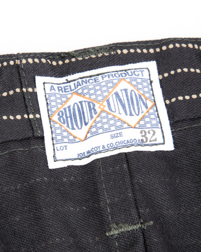 The Real McCoy's Black Wabash Work Trousers - Black - Standard & Strange