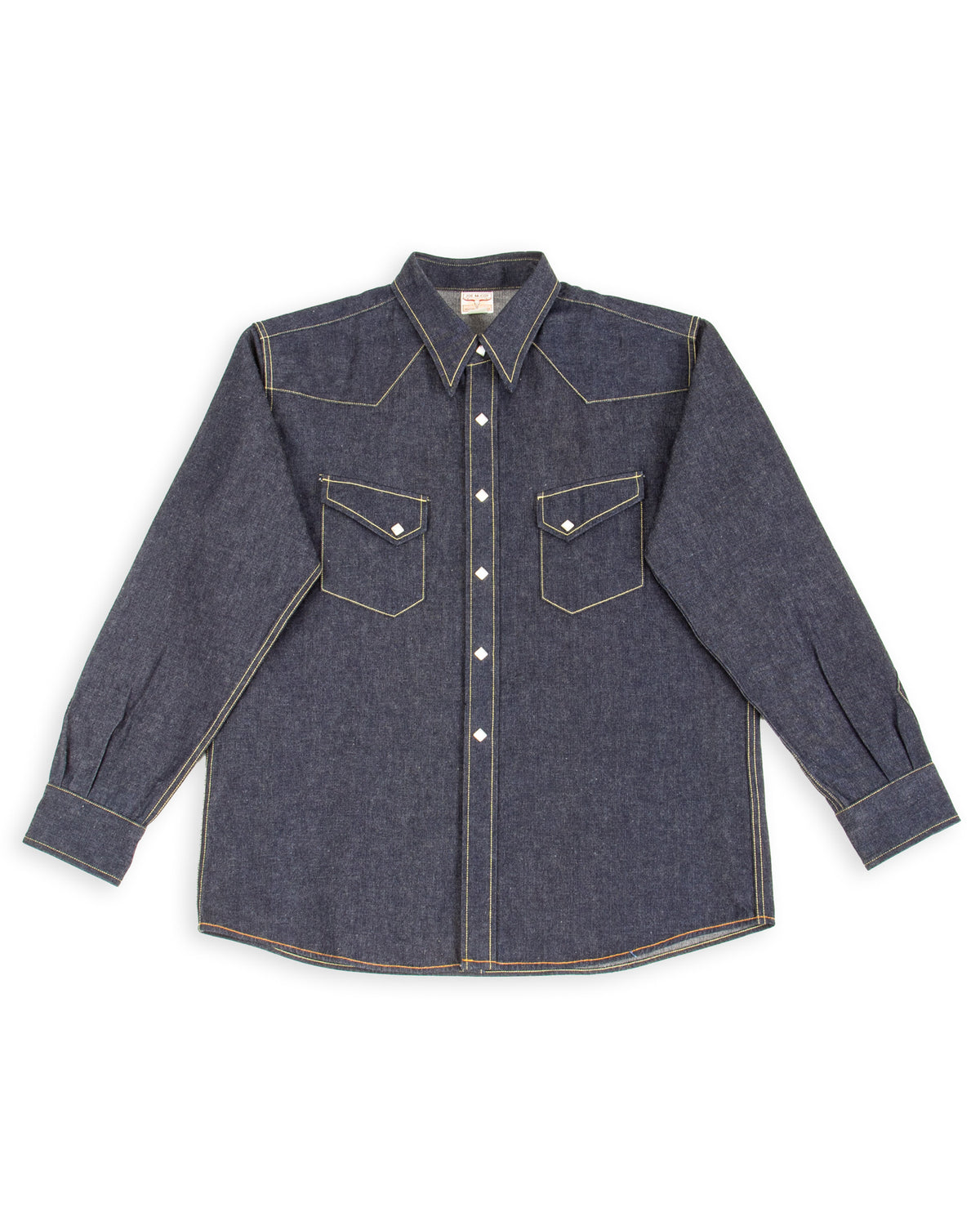 The Real McCoy's Denim Western Shirt / Ridge Slant - Standard & Strange