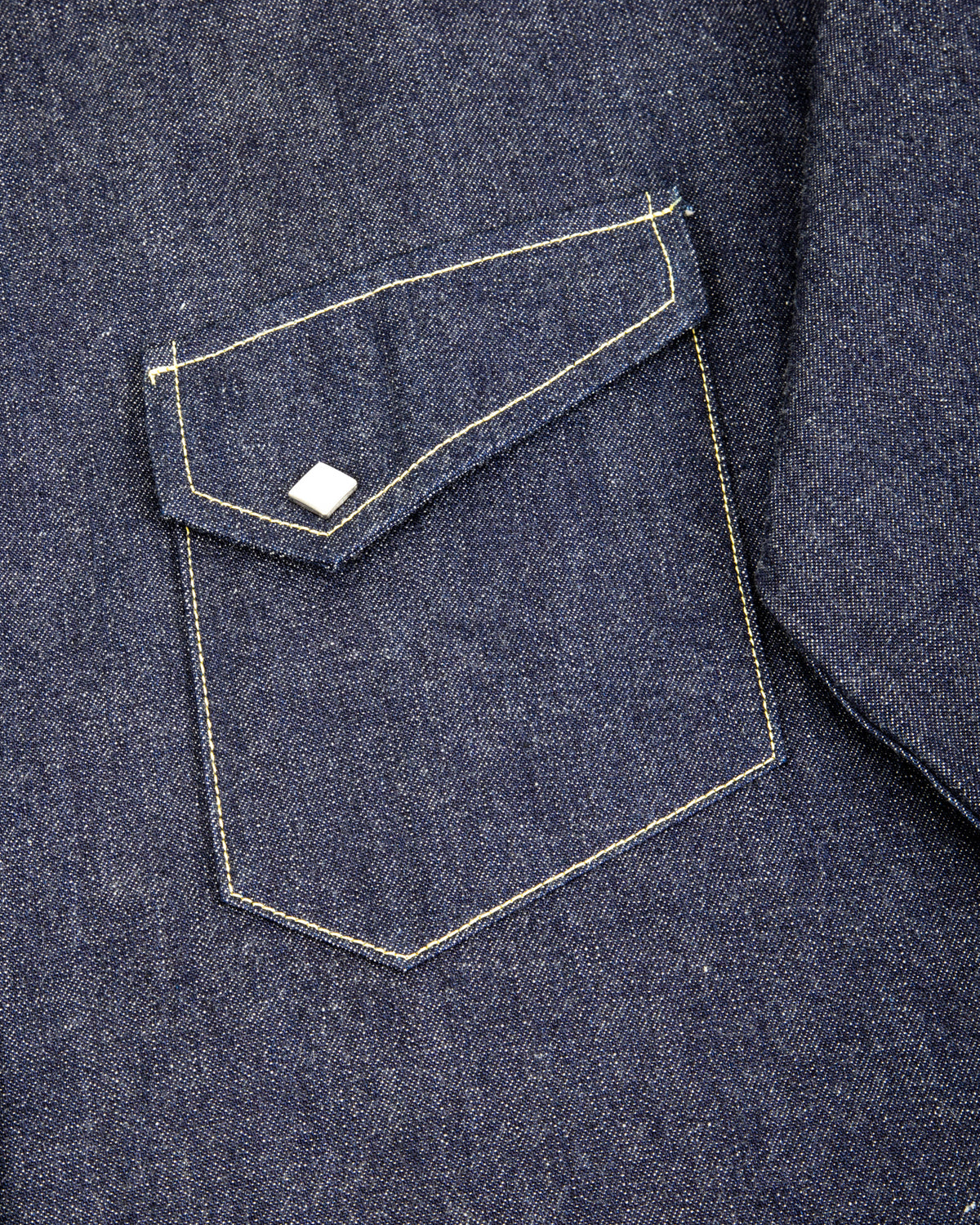 The Real McCoy's Denim Western Shirt / Ridge Slant - Standard & Strange
