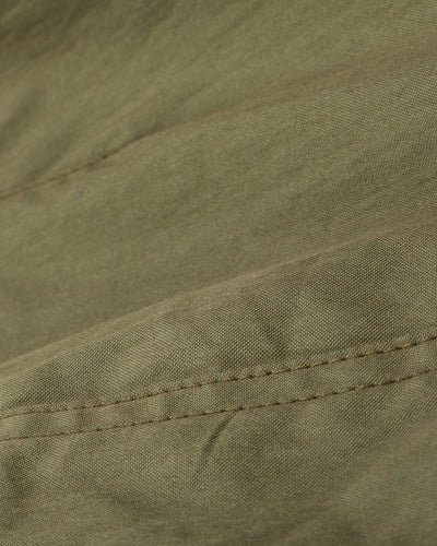 The Real McCoy's Hood, Winter, w/Synthetic Fur Ruff - Olive - Standard & Strange