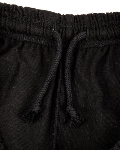 The Real McCoy's Jersey Gym Shorts - Black - Standard & Strange