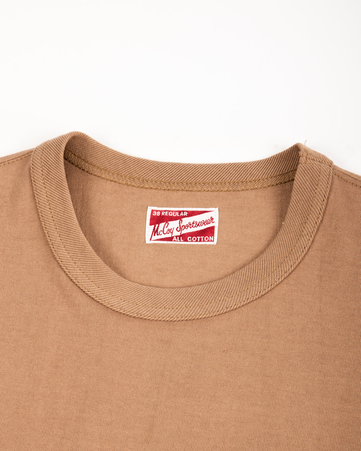 The Real McCoy's Joe McCoy Pocket Tee - Chestnut - Standard & Strange