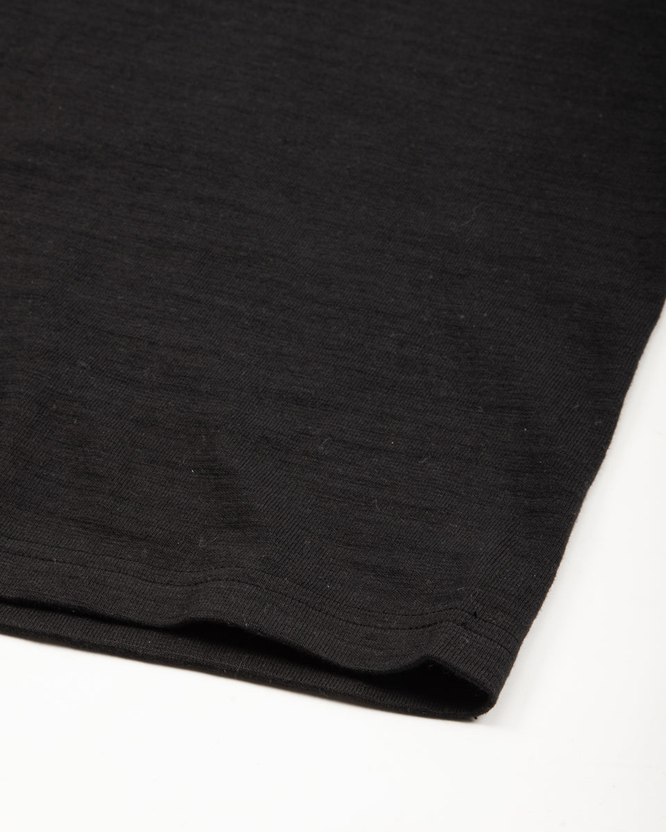 The Real McCoy's Athletic T-Shirt / Loop-Wheel - Black - Standard & Strange