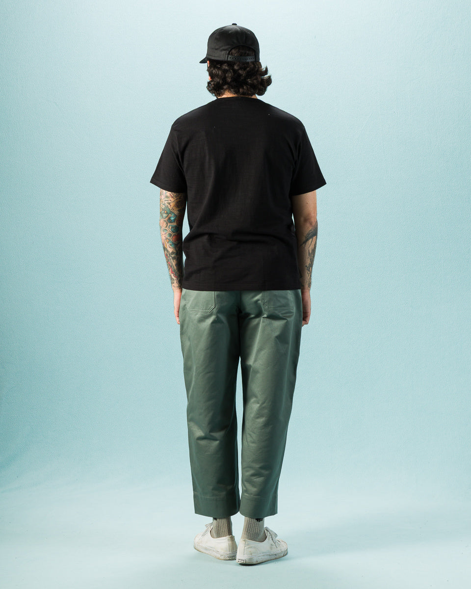 The Real McCoy's Athletic T-Shirt / Loop-Wheel - Black - Standard & Strange