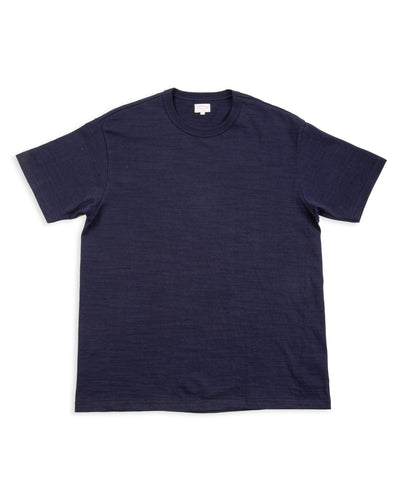 The Real McCoy's Athletic T-Shirt / Loop-Wheel - Navy - Standard & Strange