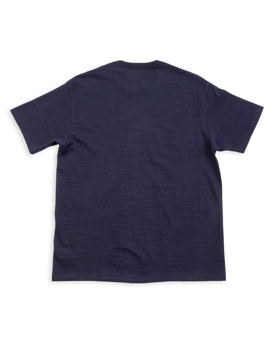 The Real McCoy's Athletic T-Shirt / Loop-Wheel - Navy - Standard & Strange