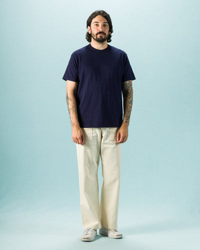 The Real McCoy's Athletic T-Shirt / Loop-Wheel - Navy - Standard & Strange