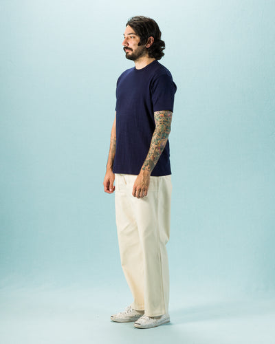 The Real McCoy's Athletic T-Shirt / Loop-Wheel - Navy - Standard & Strange