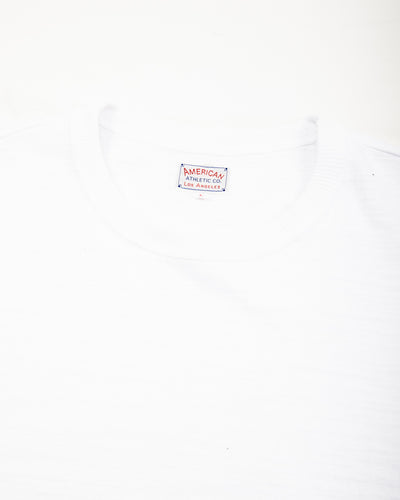 The Real McCoy's Athletic T-Shirt / Loop-Wheel - White - Standard & Strange