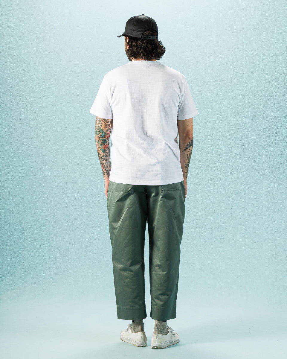 The Real McCoy's Athletic T-Shirt / Loop-Wheel - White - Standard & Strange