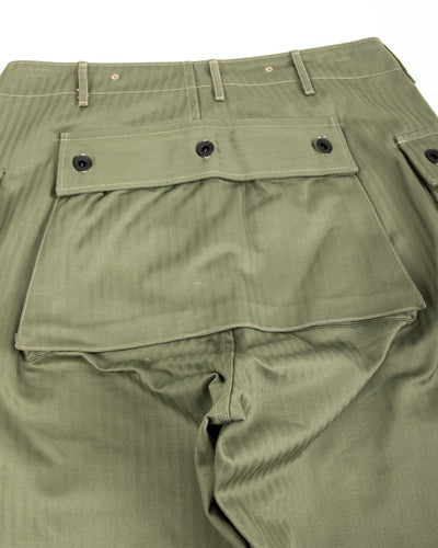 The Real McCoy's P-44 Utility Trousers - Sage Green - Standard & Strange