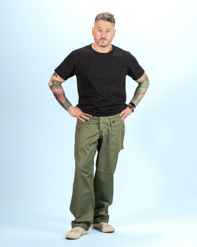 The Real McCoy's P-44 Utility Trousers - Sage Green - Standard & Strange