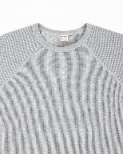 The Real McCoy's Summer Thermal Tee - Gray - Standard & Strange