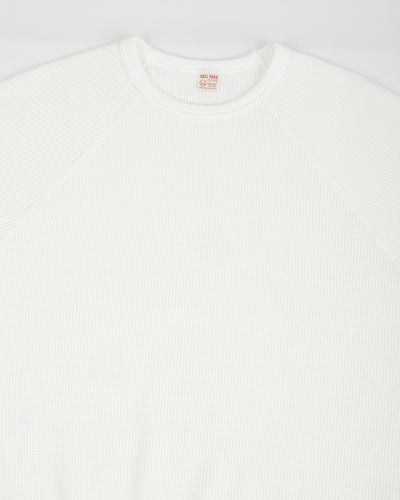 The Real McCoy's Summer Thermal Tee - White - Standard & Strange
