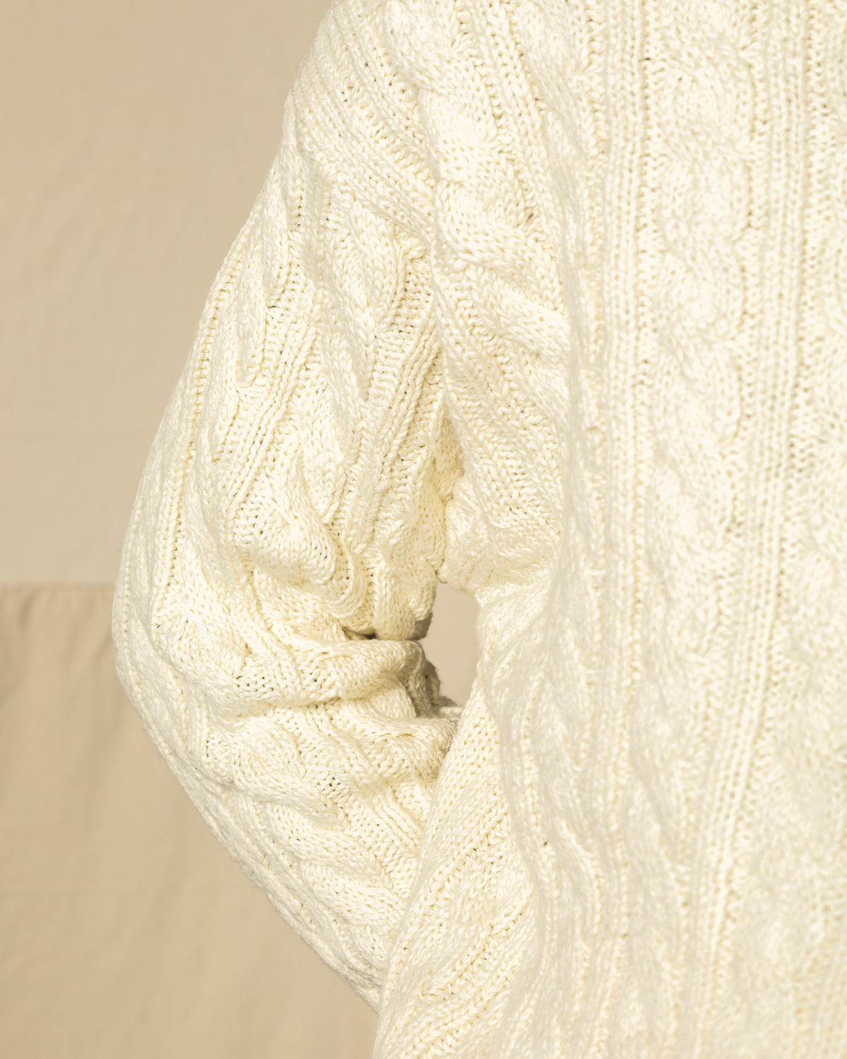The Real McCoy's Tilden Knit Sweater - Milk - Standard & Strange